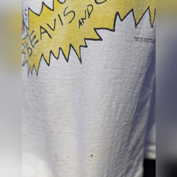 Beavis and Butt-Head I Don't Like Stuff That Sucks Vintage Single Stitch 1993 - Picture 9 of 14